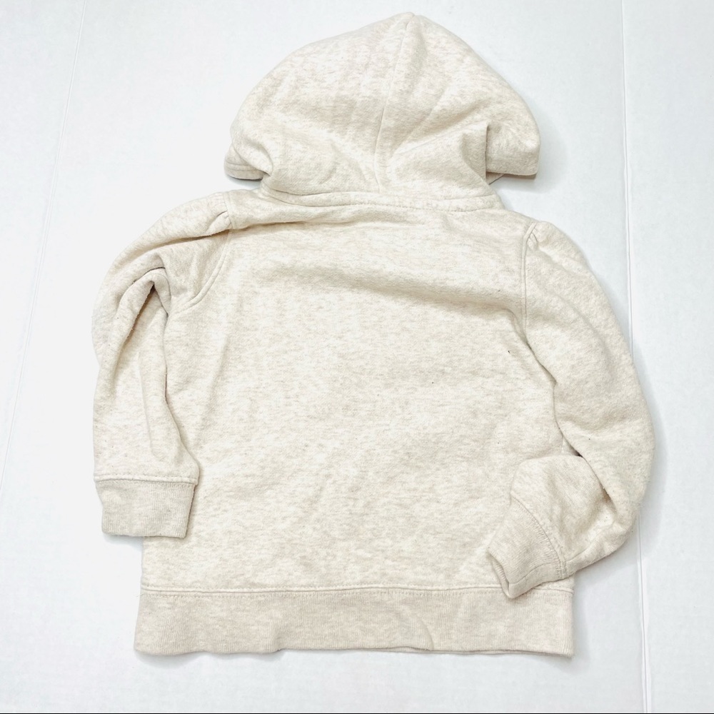 Gap Kids Logo Hoodie In Oatmeal And Rosey Pink - Picture 6 of 8